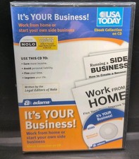 Your Business Work From Home/ Start Your Business Ebook Collection PC CD NEW picture