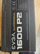 EVGA Supernova 1600P280+ Platinum1600W Fully Modular PSU Power Supply Unit Black picture