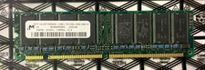 Micron MT16LSDT3264AG PC133U-333-542-A 256MB SYNCH 133MHz CL3 RAM MODULE picture