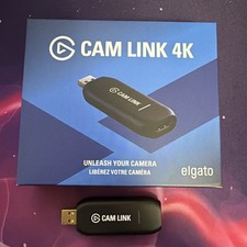 Elgato Cam Link 4K HDMI Capture Card USB 3.0 Adapter Black W/ Box USB Cable picture