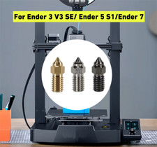 For Ender 3 V3 SE/Ender 5 S1/Ender 7 Nozzles Brass/Copper Alloy/Hardened Steel picture