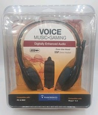 Plantronics Audio 626 DSP Stereo USB Headset Headband Music Gaming New Sealed picture