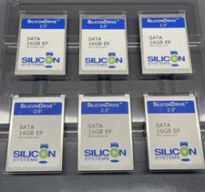 Silicon Systems SiliconDrive 2.5' 16GB SATA SSD-D16GS-4210 picture