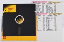 Vtg Kodak Computer Floppy Disk - Rare, Untested, As-Is (Atari, Antic Oct 88) picture