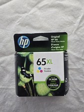 Genuine HP 65 XL Tri-color Cartridge SEALED exp MAY 2020 picture