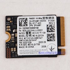 Samsung PM991 512GB NVMe M.2 2230 Internal SSD MZ-9LQ512A MZ9LQ512HALU picture