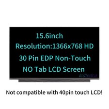 N156BGA-EB3 fit N156BGA-EA3 NT156WHM-N34 15.6 inch 1366X768 No screw holes EDP picture