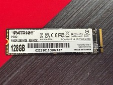 Patriot P300 128GB M.2 2280 NVMe SSD PCIe Gen3 x4 TESTED picture
