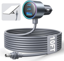 Starlink Mini Car Adapter with 10FT Cable, Dual PD 45W+USB 30W, 12V-24V picture