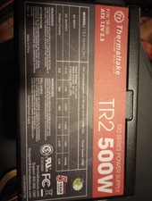 Thermal take P/N TR-500 ATX 12v 2.3 TR2 Series Power Supply TR2 500w picture
