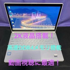 FUJITSU LIFEBOOK SH90/W Core i5 8GB 2560x1440 14h Battery Laptop From JAPAN picture