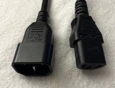 Lot Of 5 ARISTA C13 to C14 NEW Power Cord 6 Ft,  Computer PDU, 3x 17AWG 300V NEW picture