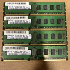 Samsung 8GB (4x2GB) DDR3 SDRAM DIMM PC3-10600U 240-Pin M378B5673FH0-CH9 picture