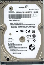 Seagate ST9160411AS P/N: 9GE14D-020 F/W: HP15 WU 160GB picture