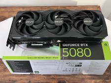 PNY NVIDIA GeForce RTX 5080 16GB OC GDDR7 PCI Express 5.0 Graphics Card picture