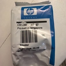 NEW GENUINE HP 97 Tri Color Ink Cartridge (HP C9363WN) C9363W  picture