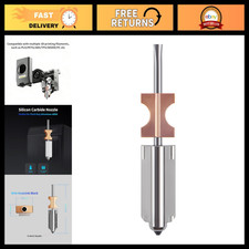 3D Printer Hotend Kit 0.4mm Accessories - Quick Detachable Nozzle & Heatsink for picture