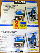 Kirkland Professional Glossy Inkjet Photo Paper 10.2 x 15.2cm (4