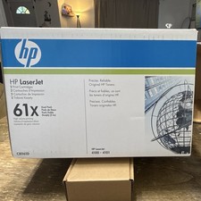 HP 61X C8061D Black Toner Cartridge - Dual Pack New Genuine  2 Cartridges picture