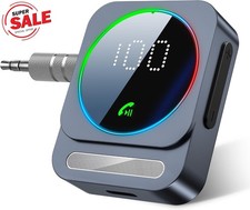 New Adaptador de Auto Auxiliar Portátil para Receptor Bluetooth para Música Mp3 picture