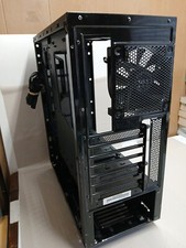 NZXT S340 CA-S340W-B1 Glossy Black Mid Tower Computer Case New Open Box picture