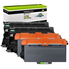 2 TN750 Toner Cartridge & 2 DR720 Drum Fits Brother HL-5470DWT 6180DW DCP-8250DN picture