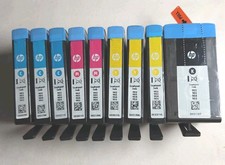 Genuine HP Ink Cartridges 902 903 904 905 4 Colors  2020-2022 Expiration 9 Pack picture