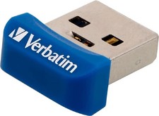 64GB USB Flash 3.0 NANO Store'n´Stay Blue Verbatim P-blister,Blue,98711 USB 3.2 picture