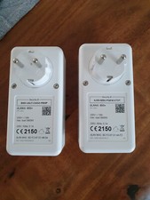 Devolo dLAN 650+ Poweline Adapter, Internet via Socket, 600 Mbps, 2 Pack picture