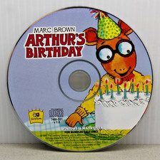 Vintage Living Books: Marc Brown Arthur's Birthday (Windows PC, 1997)  DISC ONLY picture