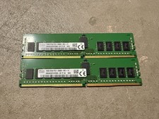 Lot of 2 SK Hynix 16GB RDIMM HMA82GR7AFR8N-VK Server RAM 32GB picture