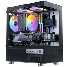 Okinos Aqua 3, Micro ATX Case, MATX PC Case with 3 X 120mm 3-Pin ARGB Fan Pre-In picture