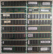 RAM 168pin DIMMs SINGLE-Sided PC100 PC133 32MB 64MB 128MB picture