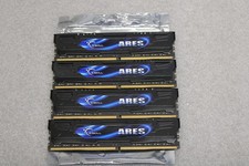 G.SKILL 128GB DDR4 ARES Desktop Memory Kit, 4 x 32GB DDR4 3200 Black XMP 2.0 picture