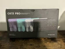 Sablute CK13 PRO Wireless Backlit Keyboard & Mouse Combo, Wrist Rest, 2400 DPI picture