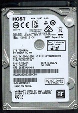 HTS721010A9E630 P/N: 0J22423 MLC: DA6326 CHINA AUG 2016 HGST 1TB picture