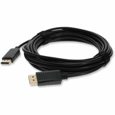 5PK 20ft DisplayPort 1.2 Male to DisplayPort 1.2 Male Black Cables For picture