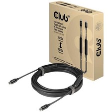 Club 3D USB 3.2 Gen2 Type C to C Active Bi-directional Cable 8K60Hz M/M picture