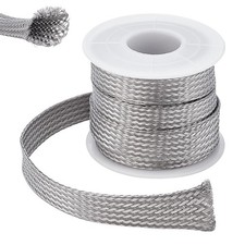UNICRAFTALE 304 Stainless Steel Expandable Braided Cable Sleeve Knitting Scal... picture