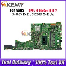 X411UA For ASUS S4200U X411UF/UQ R421U X411UV/UN Mainboard i3 i5 i7 CPU Tests OK picture