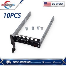 10PCS 2.5in SFF HDD Tray Carrier For Dell PowerEdge R430 R630 R730 T630 G176J picture