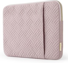 BAGSMART Pink Laptop Sleeve Bag for 13-13.3 Inch MacBook Air/Pro, Protective Cas picture