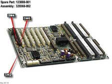 ErsaZZa 123888-001 Processor Board with Tray ~E~ picture