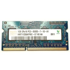 RAM Hynix PC3-8500S-7-10-A1 1GB 2Rx16 ECO Memory Laptop Computer Part Made Korea picture