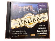 Learn Italian Now Windows/Mac CD-Rom Transparent Language (2CD Roms ) Pre-Owned picture