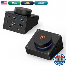TobenONE 10-in-1 USB C Hub Shortcut Keys, Volume Knob, 4K HDMI UDS048 picture