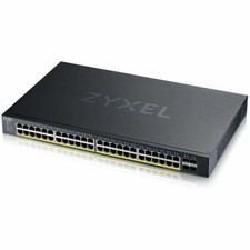 ZYXEL 48-port GbE PoE Lite-L3 Smart Managed Switch with 4 10G Uplink picture