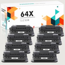 8PK CC364X 64X HY Black Laser Toner Compatible with HP LaserJet P4515x P4015x picture