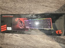 Redragon S107 mechanical feel keyboard, mouse combo, and oversized mouse pad picture