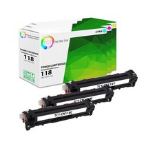 TCT 3PK 118 Color Toner Cartridge Set For Canon Imageclass MF8350 MF8380 MF8580 picture